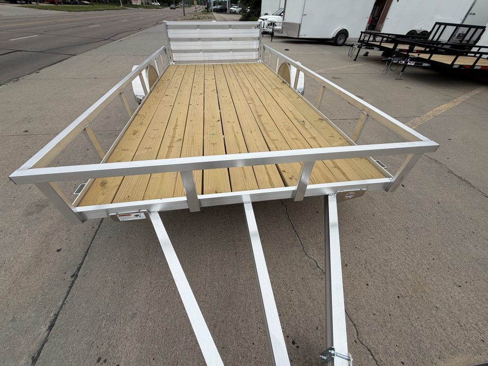 New 2026 H&H Trailers 82X14 RAIL SIDE Utility Trailer