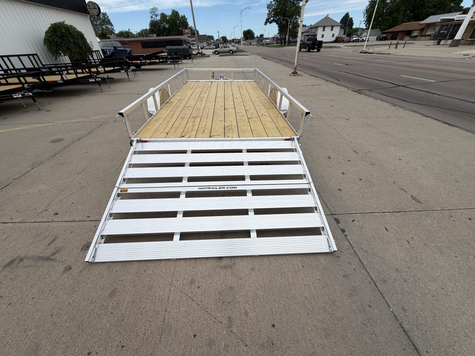 New 2026 H&H Trailers 82X14 RAIL SIDE Utility Trailer