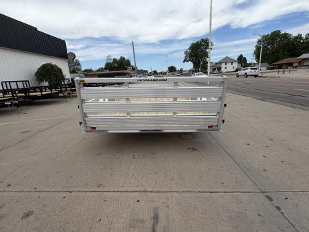 New 2026 H&H Trailers 82X14 RAIL SIDE Utility Trailer
