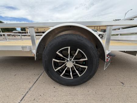 New 2026 H&H Trailers 82X14 RAIL SIDE Utility Trailer