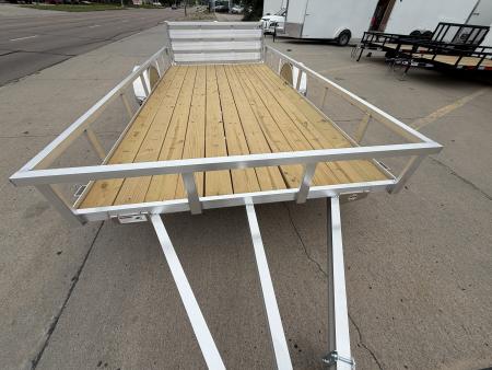 New 2026 H&H Trailers 82X14 RAIL SIDE Utility Trailer
