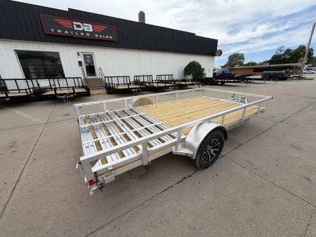 New 2026 H&H Trailers 82X14 RAIL SIDE Utility Trailer