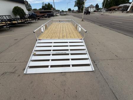 New 2026 H&H Trailers 82X14 RAIL SIDE Utility Trailer