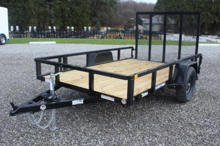 New 2026 Sure-Trac 6' x 10' Single Axle Tube Top Utility Trailer - 2990# GVW