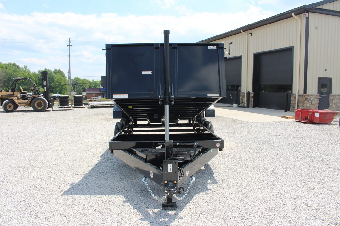 New 2026 Sure-Trac 7' x 16' HD Low Profile Telescopic Lift Hydraulic Dump Trailer - 16000# GVW