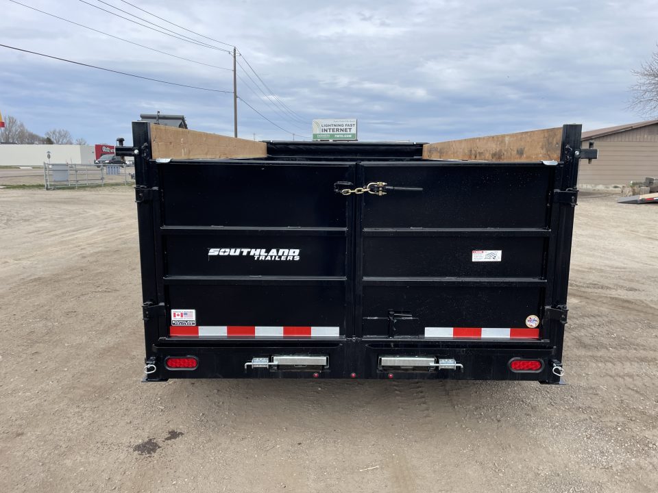 New 2026 Southland 7x14 14k High Side Dump Trailer