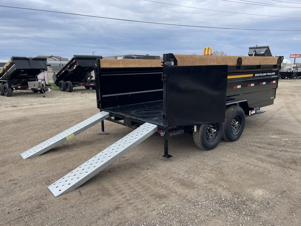New 2026 Southland 7x14 14k High Side Dump Trailer