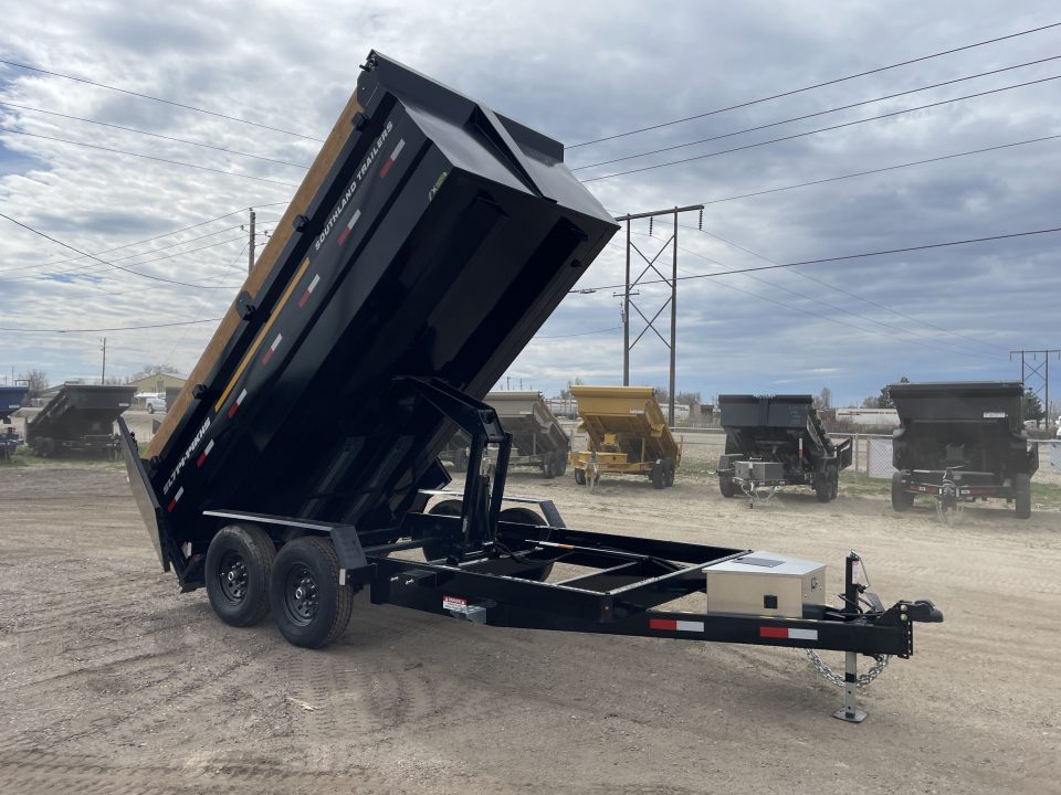 New 2026 Southland 7x14 14k High Side Dump Trailer