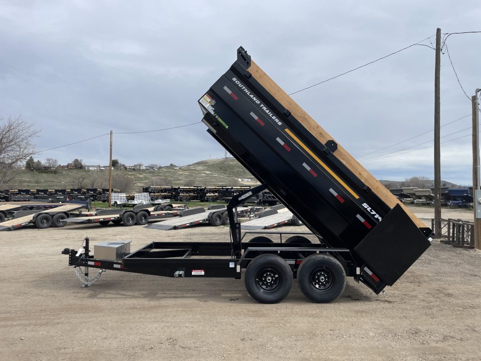 New 2026 Southland 7x14 14k High Side Dump Trailer