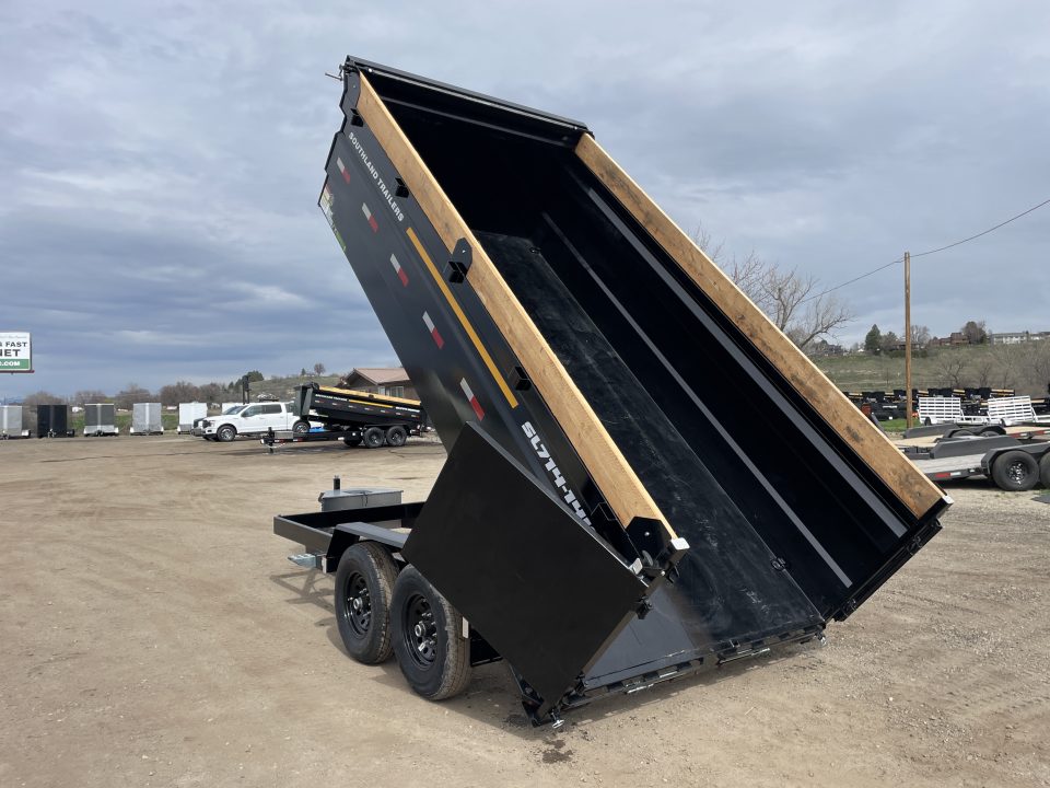 New 2026 Southland 7x14 14k High Side Dump Trailer