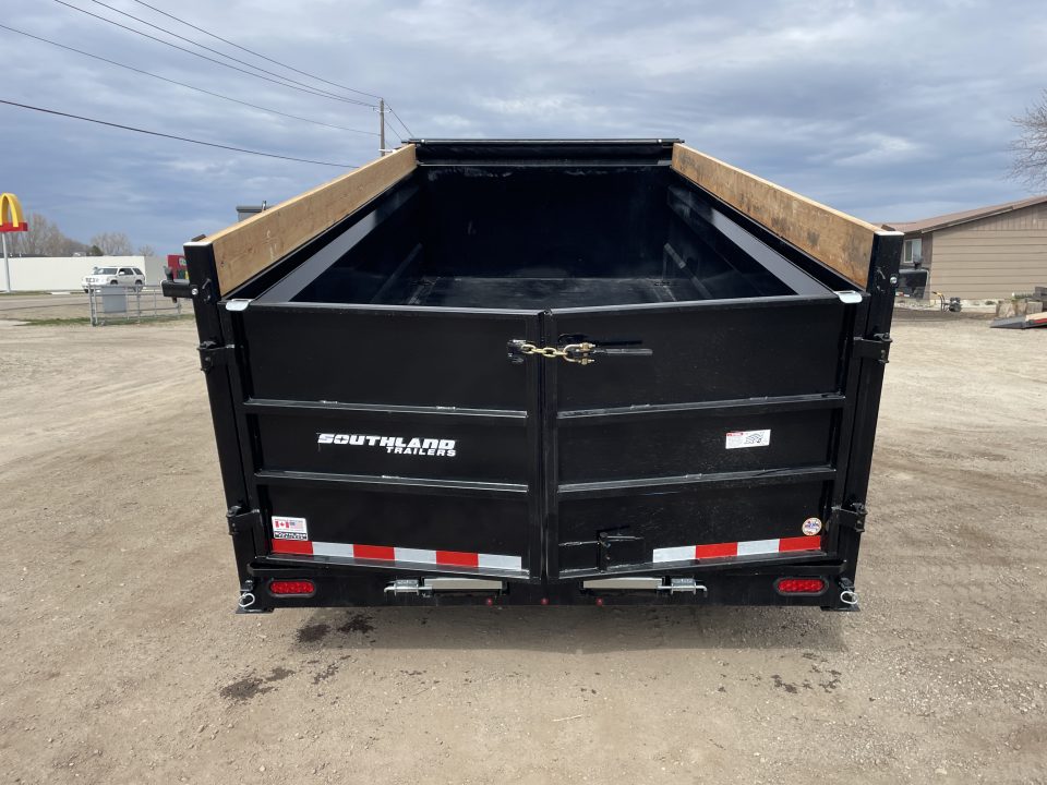 New 2026 Southland 7x14 14k High Side Dump Trailer