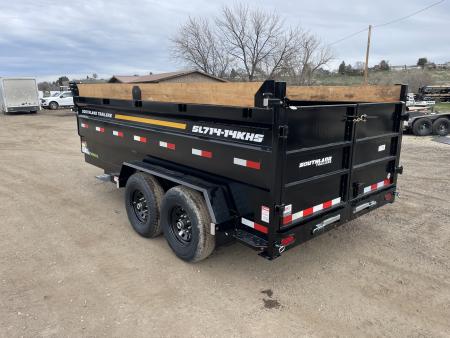 New 2026 Southland 7x14 14k High Side Dump Trailer