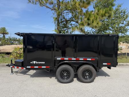 New 2026 TRIPLE CROWN TRAILERS 10K 6x12x4 Lowrider Dump Trailer