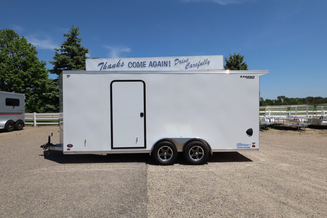 New 2027 Legend Trailers Thunder V Nose Cargo / Enclosed Trailer
