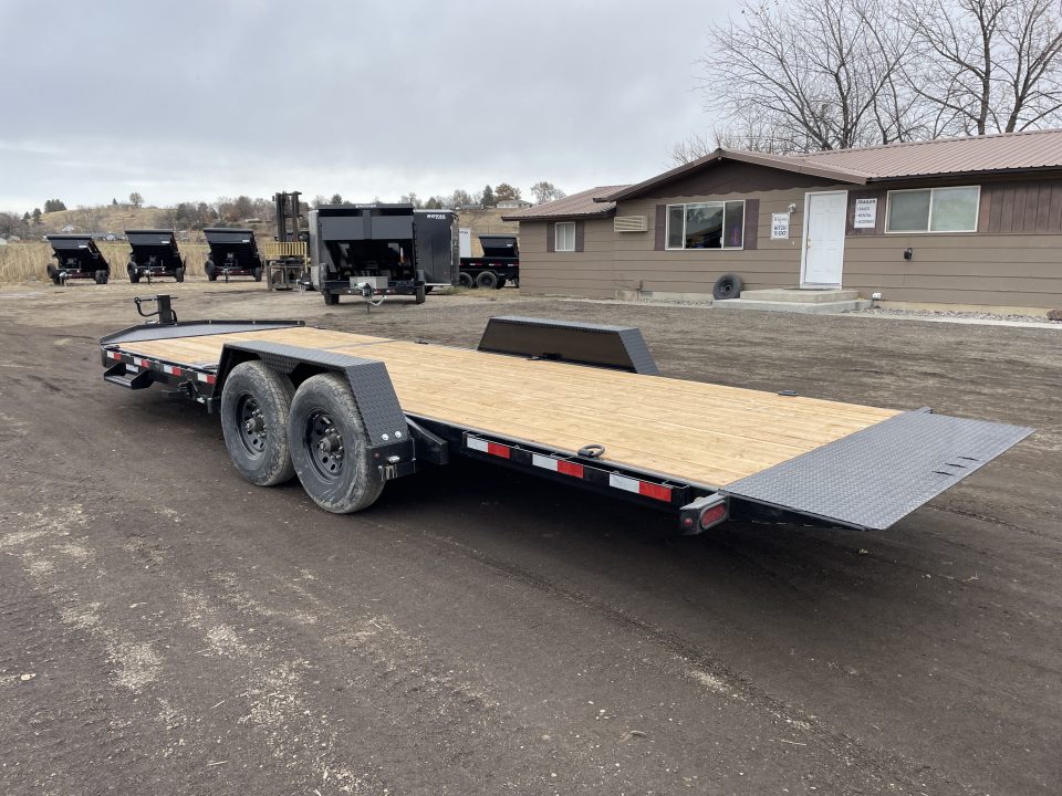 New 2026 Southland 7x22 16/6 16k Split Deck Tilt Equipment Trailer