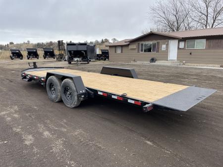New 2026 Southland 7x22 16/6 16k Split Deck Tilt Equipment Trailer