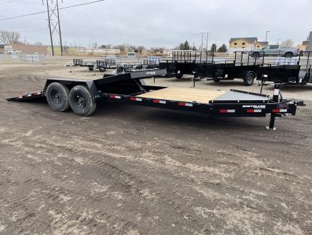 New 2026 Southland 7x22 16/6 16k Split Deck Tilt Equipment Trailer