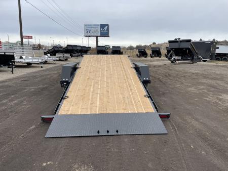 New 2026 Southland 7x22 16/6 16k Split Deck Tilt Equipment Trailer