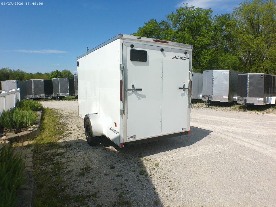 New 2026 American Hauler Arrow 6x12 Deluxe with ACP Cargo / Enclosed Trailer