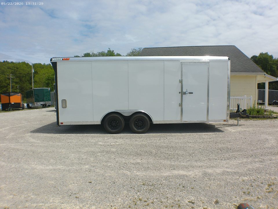 New 2026 Wells Cargo Wagon HD 8.5x20 Premium Landscape Trailer