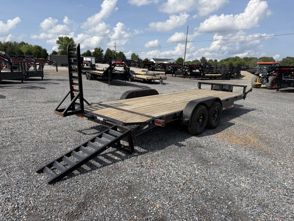 Used 2021 O'Neal 82"X20' 12K GVWR Equipment Trailer
