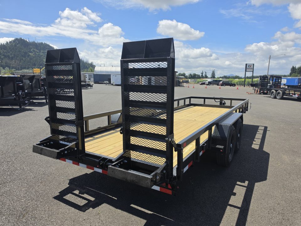 New 2026 Sure-Trac 7x20 Tube Top Equipment Utility Trailer 14K GVWR