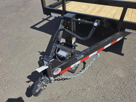 New 2026 Sure-Trac 7x20 Tube Top Equipment Utility Trailer 14K GVWR