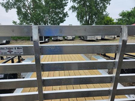 New 2026 Bear Track 80 x14' ALUMINUM Utility Trailer