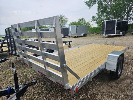 New 2026 Bear Track 80 x14' ALUMINUM Utility Trailer
