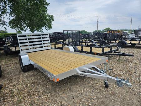 New 2026 Bear Track 80 x14' ALUMINUM Utility Trailer