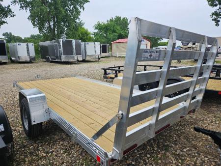 New 2026 Bear Track 80 x14' ALUMINUM Utility Trailer