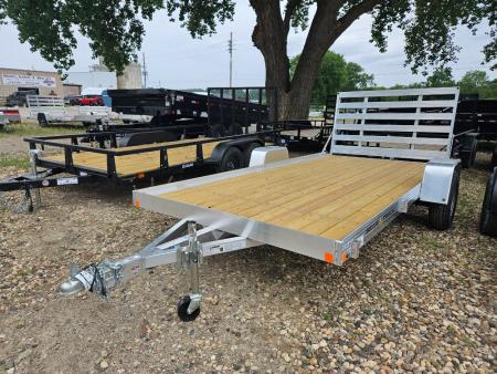 New 2026 Bear Track 80 x14' ALUMINUM Utility Trailer