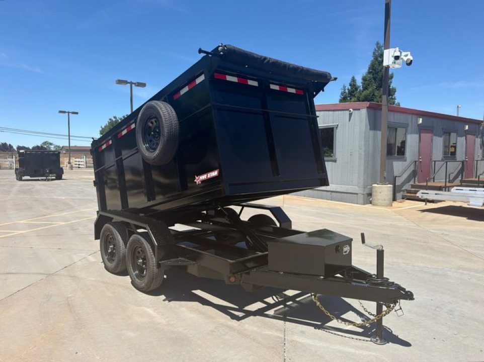 New 2026 Five Star Trailers DT510098 D7 P4 5FT X 10FT 7K GVW Dump Trailer