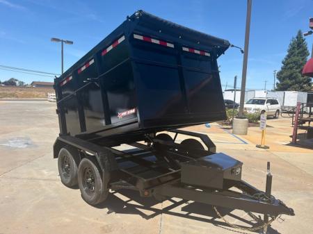 New 2026 Five Star Trailers DT68293 D7 P4 6.5FT X 8FT 7K GVW Dump Trailer