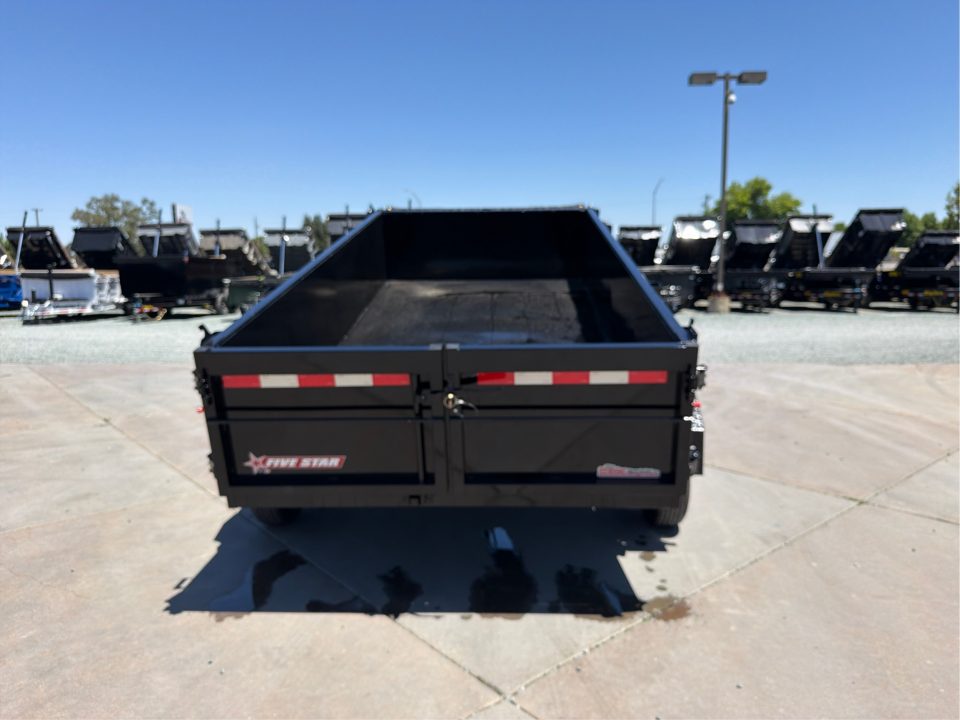 New 2026 Five Star Trailers DT612212 D7 6.5FT X 12FT 7K GVW Dump Trailer