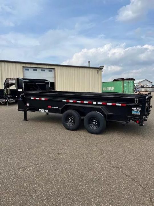 New 2027 PJ Trailers 83" x 16' DL Dump Trailer