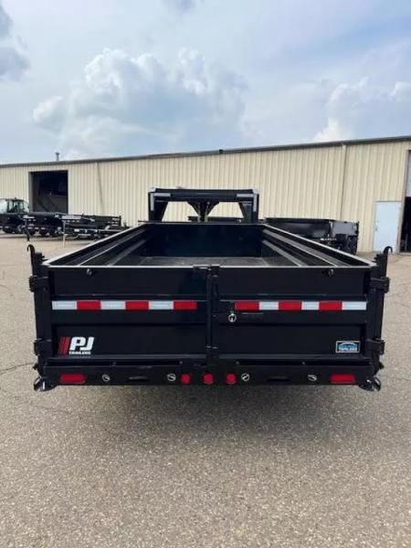 New 2027 PJ Trailers 83" x 16' DL Dump Trailer