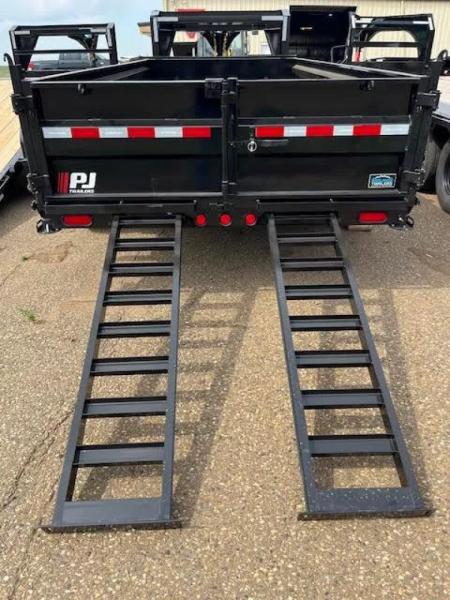New 2027 PJ Trailers 83" x 16' DL Dump Trailer