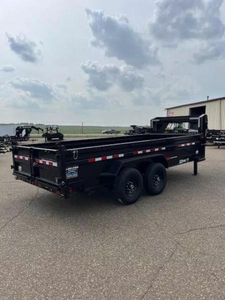 New 2027 PJ Trailers 83" x 16' DL Dump Trailer