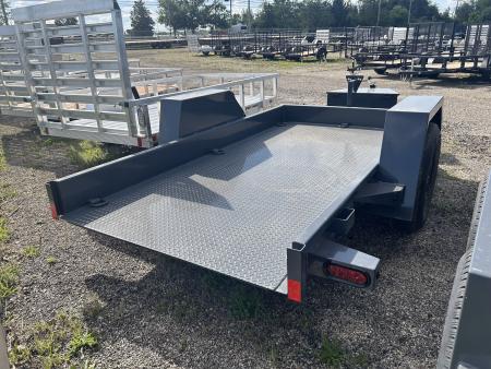 New 2025 Lamar Trailers 6 FT 6 IN X 12 FT TILT TRAILER STEEL DECK 7K GVWR