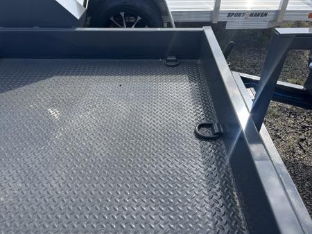 New 2025 Lamar Trailers 6 FT 6 IN X 12 FT TILT TRAILER STEEL DECK 7K GVWR