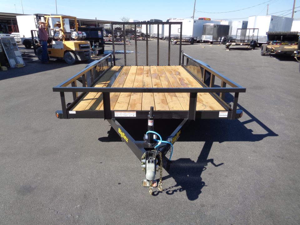 New 2027 Big Tex Trailers * 70PI-14 * 14Ft Tandem Axle Utility Trailer w/ Ramp Gate