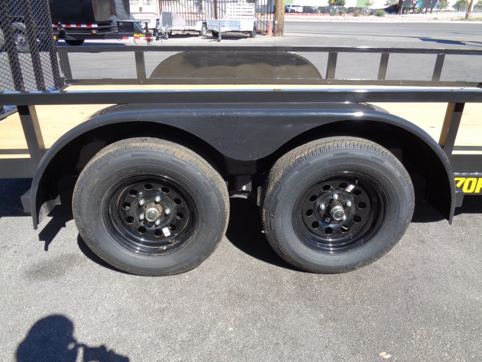 New 2027 Big Tex Trailers * 70PI-14 * 14Ft Tandem Axle Utility Trailer w/ Ramp Gate