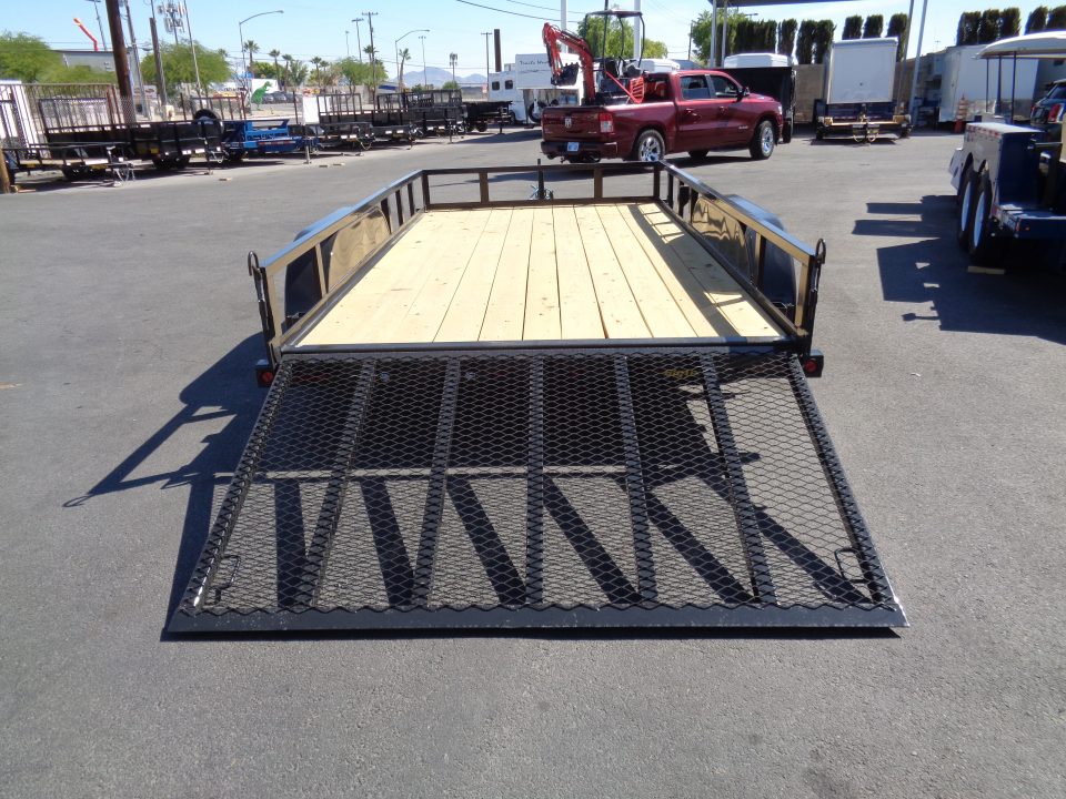 New 2027 Big Tex Trailers * 70PI-14 * 14Ft Tandem Axle Utility Trailer w/ Ramp Gate