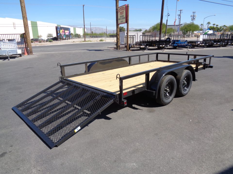 New 2027 Big Tex Trailers * 70PI-14 * 14Ft Tandem Axle Utility Trailer w/ Ramp Gate