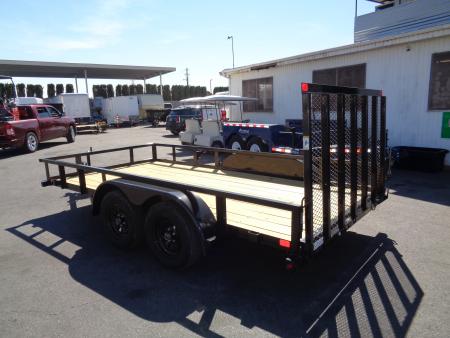 New 2027 Big Tex Trailers * 70PI-14 * 14Ft Tandem Axle Utility Trailer w/ Ramp Gate
