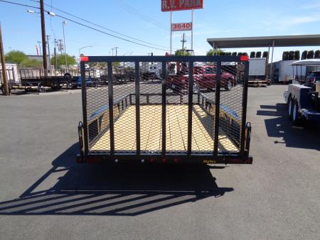 New 2027 Big Tex Trailers * 70PI-14 * 14Ft Tandem Axle Utility Trailer w/ Ramp Gate
