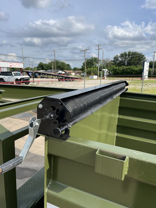 New 2026 Direct Trailer Supply 14'X4'X7' Telescopic Gooseneck 16k gvwr Dump Trailer