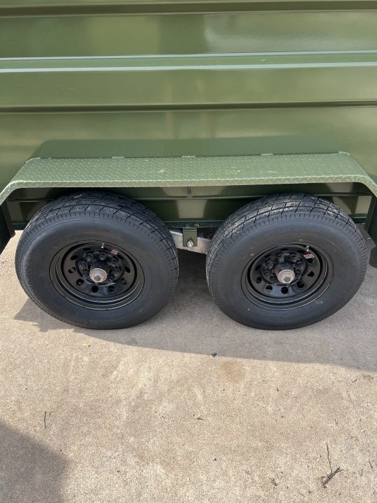 New 2026 Direct Trailer Supply 14'X4'X7' Telescopic Gooseneck 16k gvwr Dump Trailer