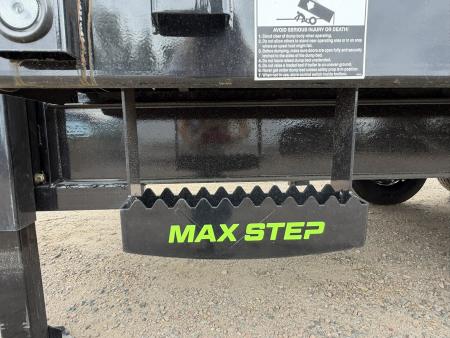 New 2026 Load Trail 8-14 Gooseneck Dump W/ Hydraulic Jacks and 7 Gauge Floor 7K Axles